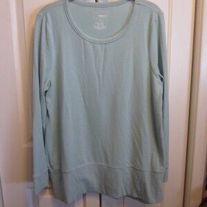Sonoma Tunic Sweater Sage Green Sz L